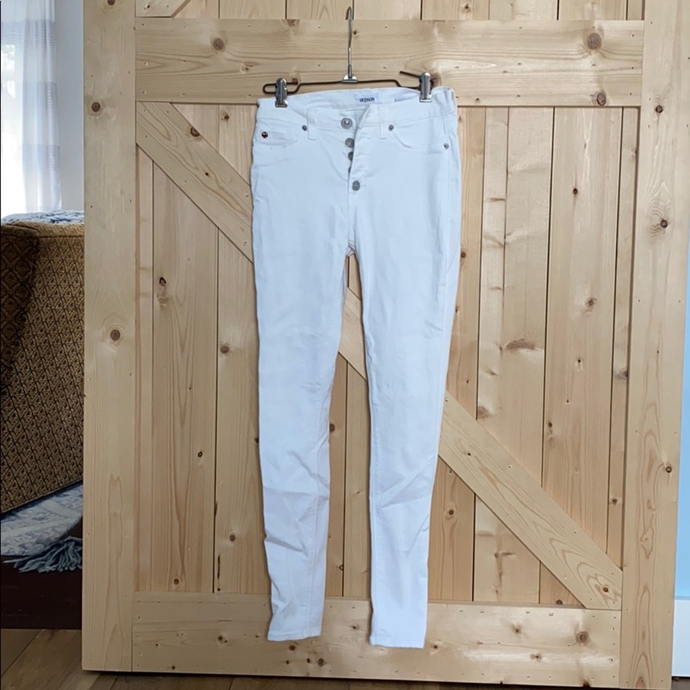 Hudson White Jeans